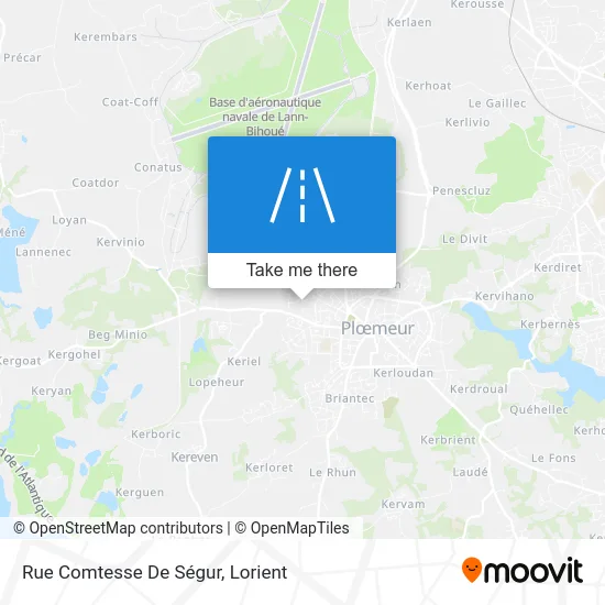 Rue Comtesse De Ségur map