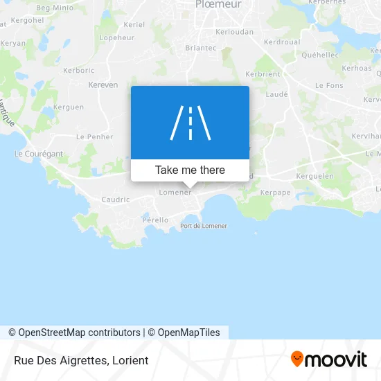 Rue Des Aigrettes map