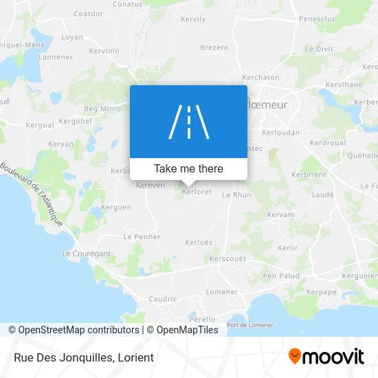 Rue Des Jonquilles map