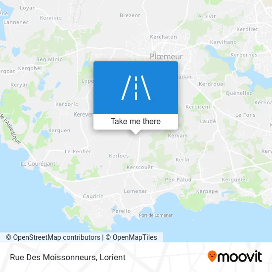 Rue Des Moissonneurs map