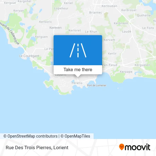 Rue Des Trois Pierres map