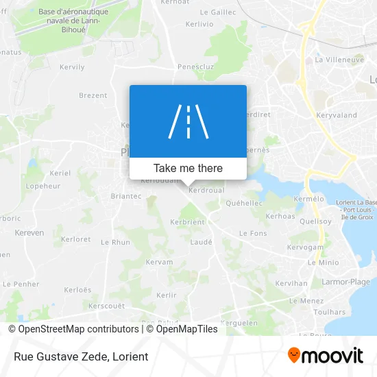 Rue Gustave Zede map