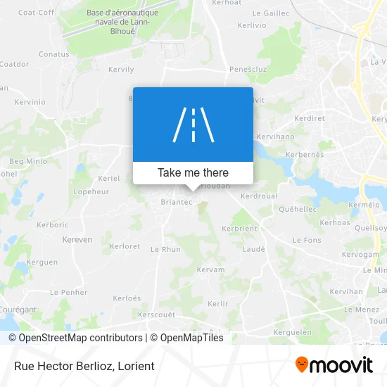 Rue Hector Berlioz map