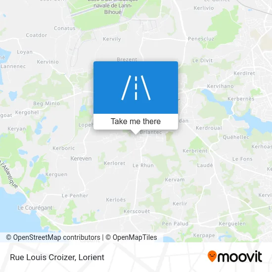 Rue Louis Croizer map