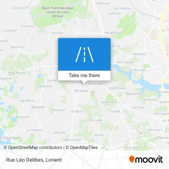 Rue Léo Delibes map