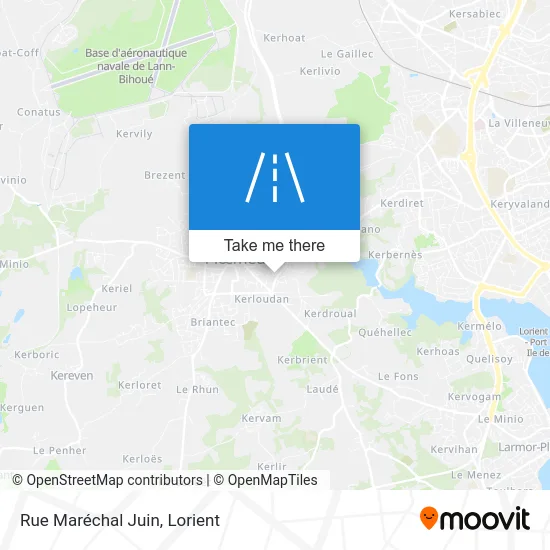 Rue Maréchal Juin map