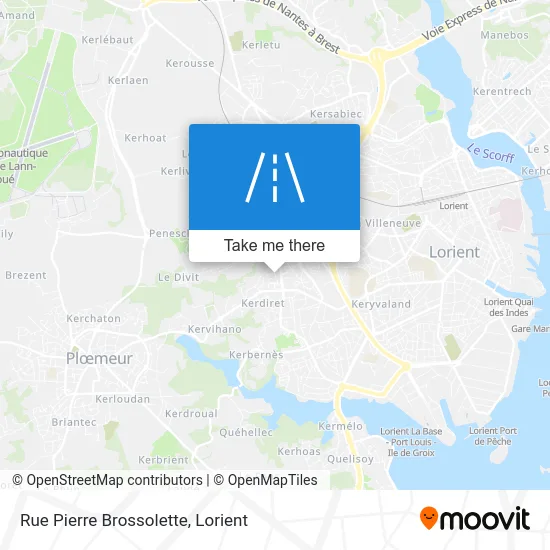 Rue Pierre Brossolette map