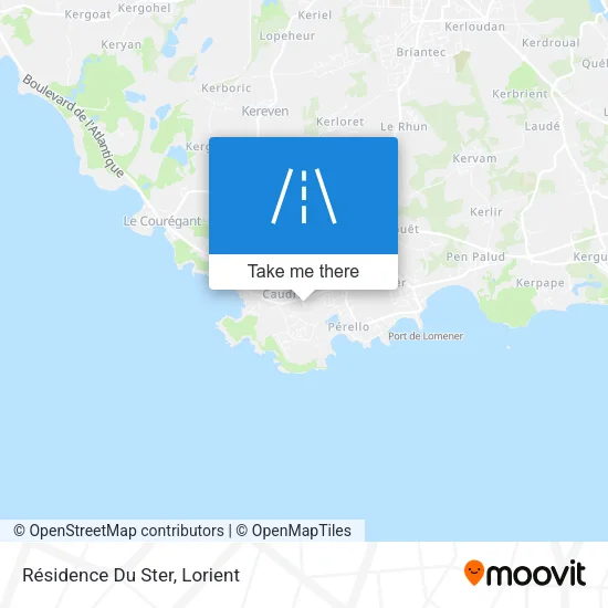 Résidence Du Ster map