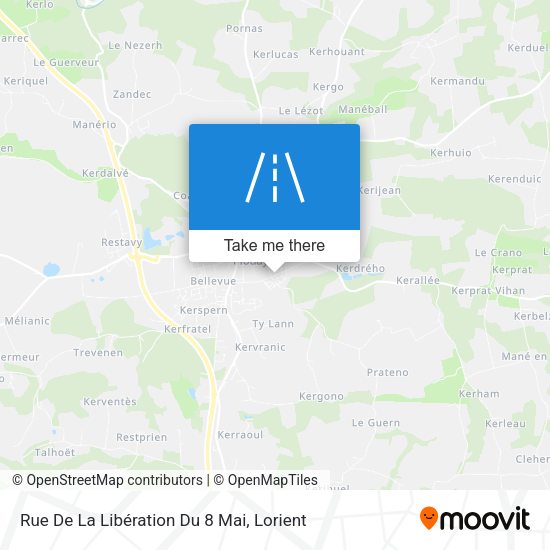 Rue De La Libération Du 8 Mai map