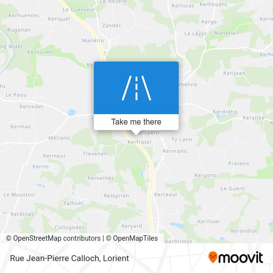 Rue Jean-Pierre Calloch map