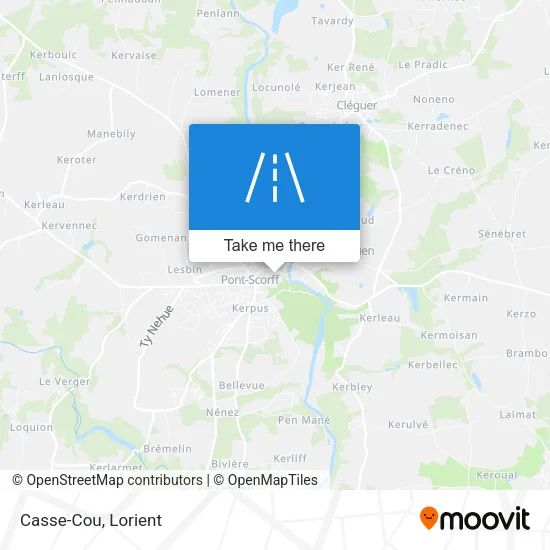 Casse-Cou map