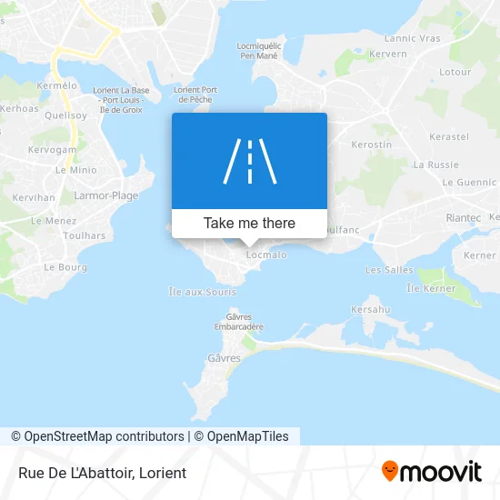 Rue De L'Abattoir map