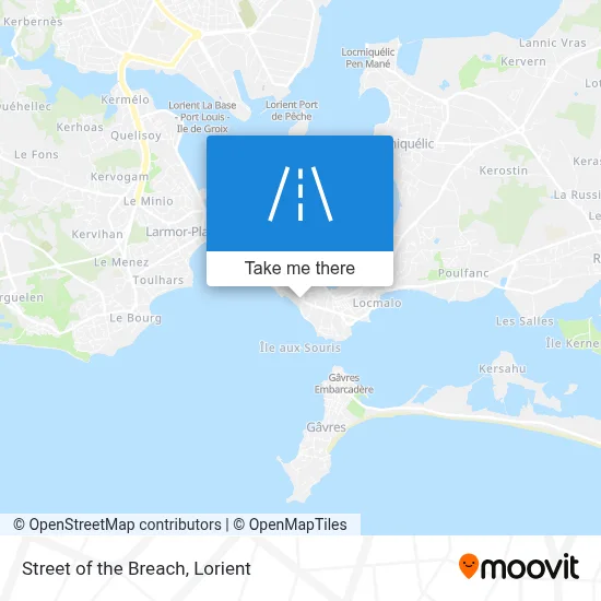 Rue De La Brèche map