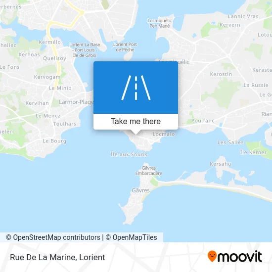 Rue De La Marine map