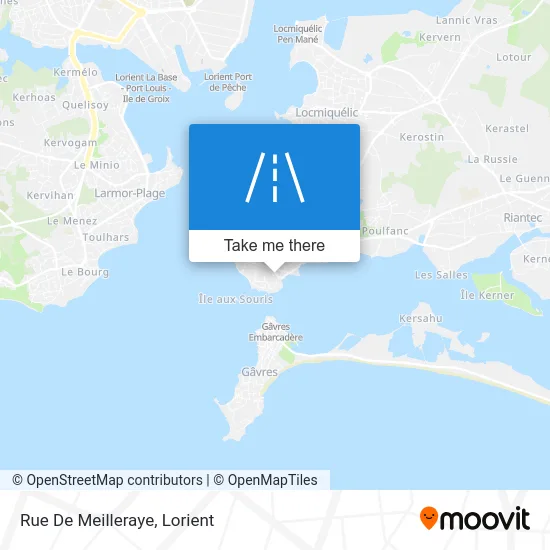 Rue De Meilleraye map