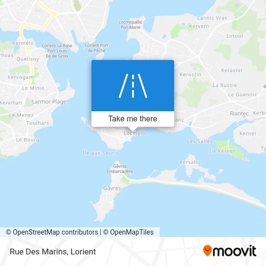 Rue Des Marins map