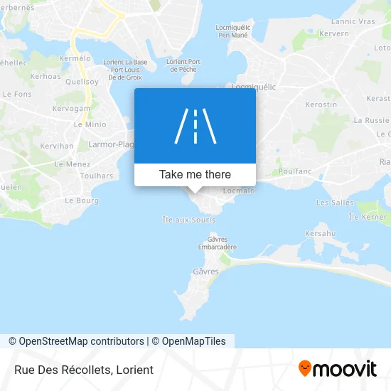 Rue Des Récollets map