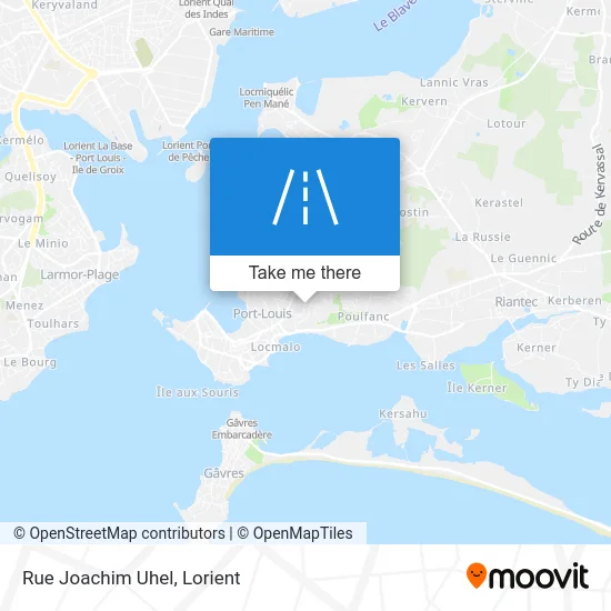 Rue Joachim Uhel map