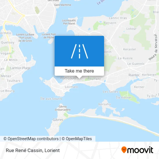 Rue René Cassin map