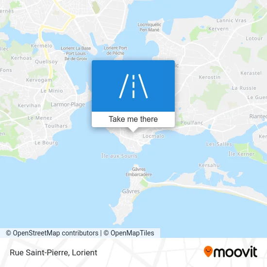 Rue Saint-Pierre map