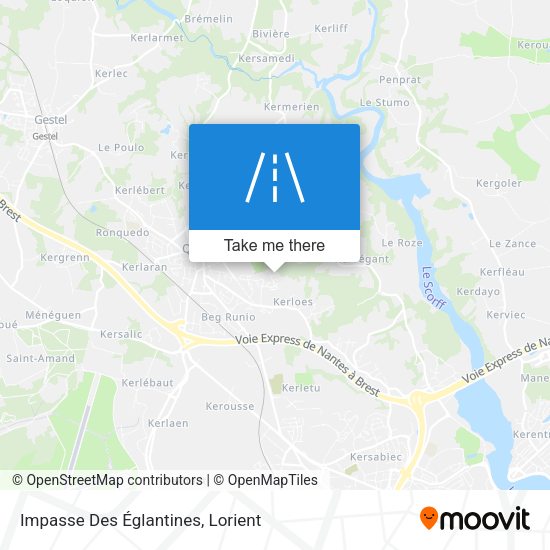 Impasse Des Églantines map