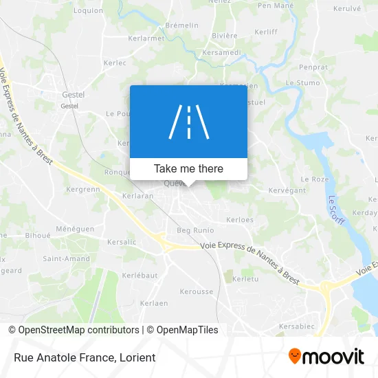 Rue Anatole France map