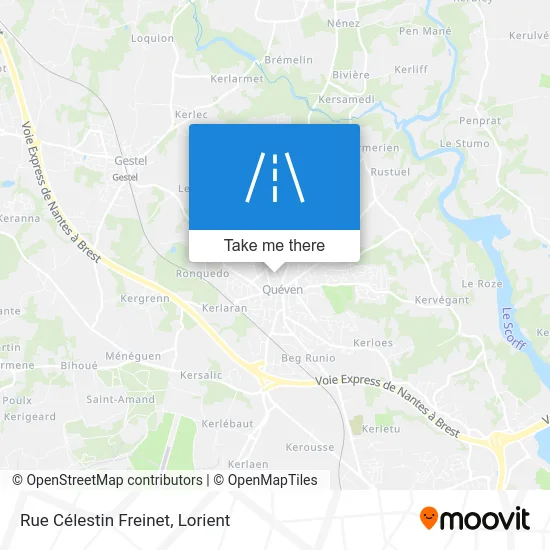Rue Célestin Freinet map