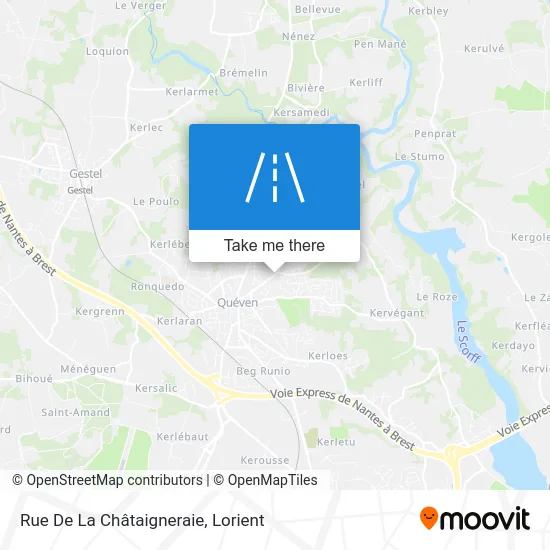 Rue De La Châtaigneraie map