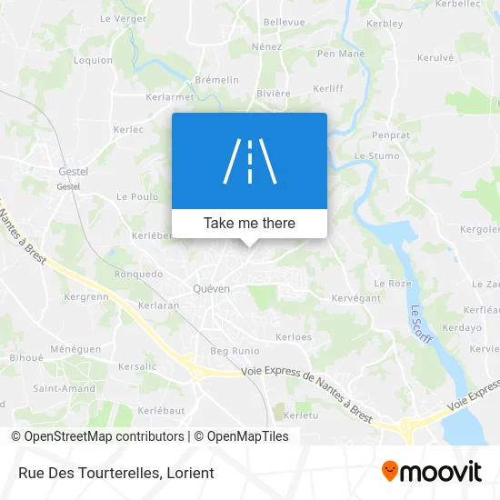 Rue Des Tourterelles map