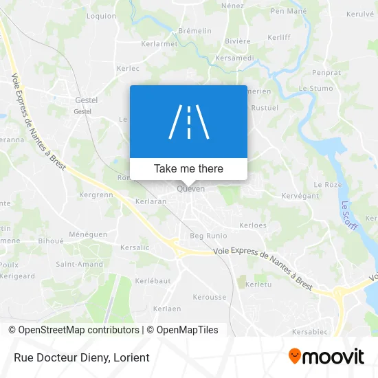 Rue Docteur Dieny map