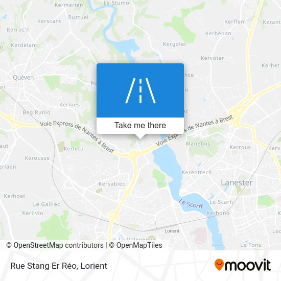 Rue Stang Er Réo map