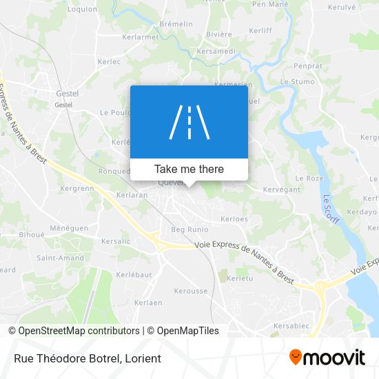 Rue Théodore Botrel map