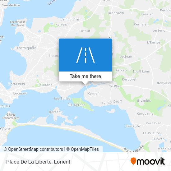 Place De La Liberté map
