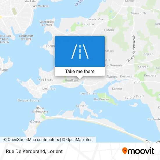 Rue De Kerdurand map