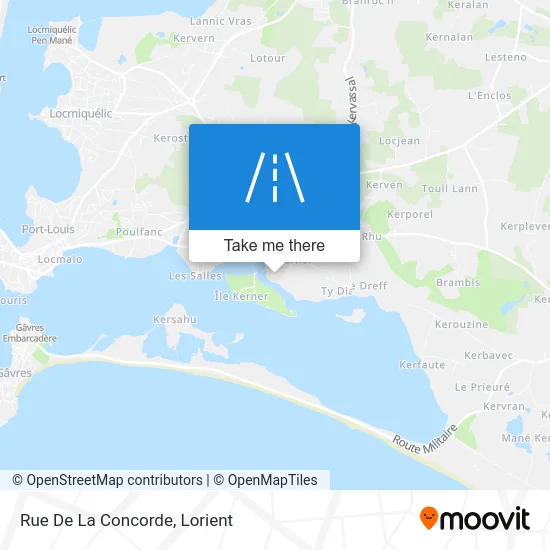 Rue De La Concorde map
