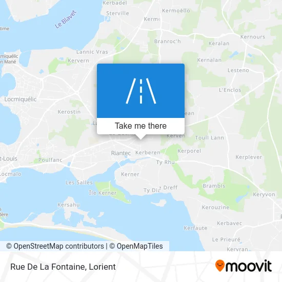 Rue De La Fontaine map