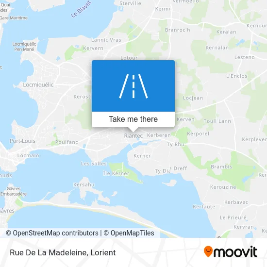 Rue De La Madeleine map