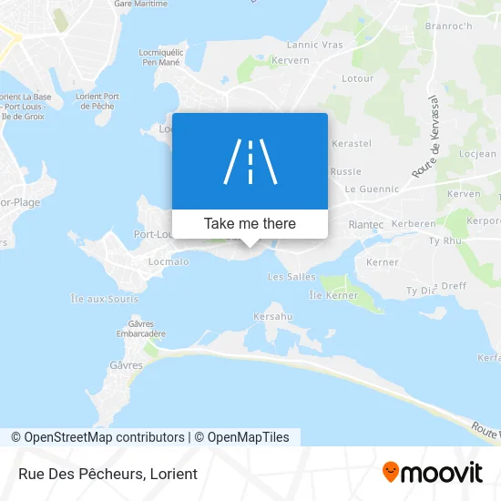 Rue Des Pêcheurs map