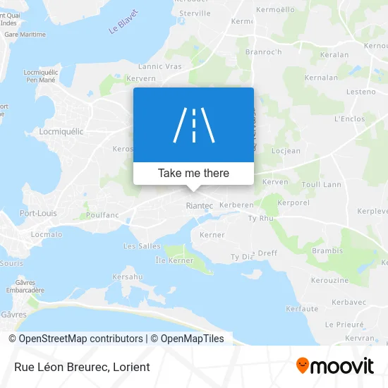 Rue Léon Breurec map