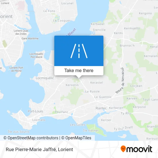 Rue Pierre-Marie Jaffré map