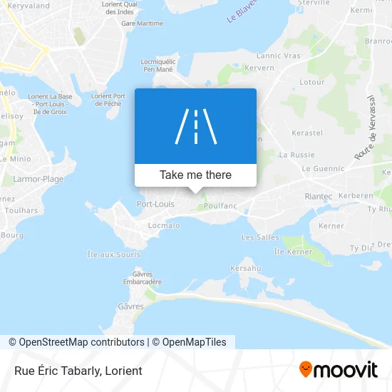 Rue Éric Tabarly map