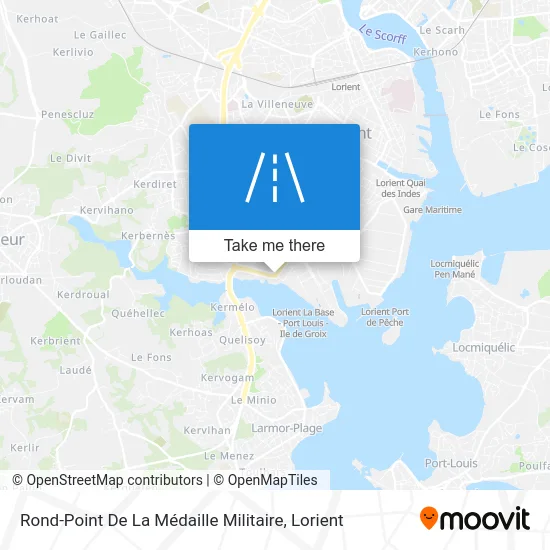 Rond-Point De La Médaille Militaire map