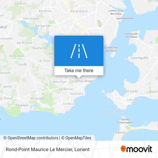 Rond-Point Maurice Le Mercier map