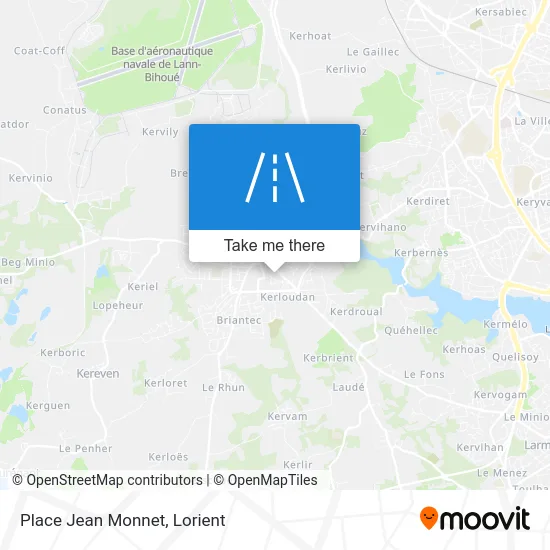 Place Jean Monnet map