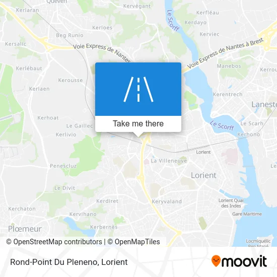 Rond-Point Du Pleneno map