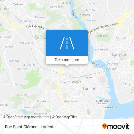 Rue Saint-Clément map