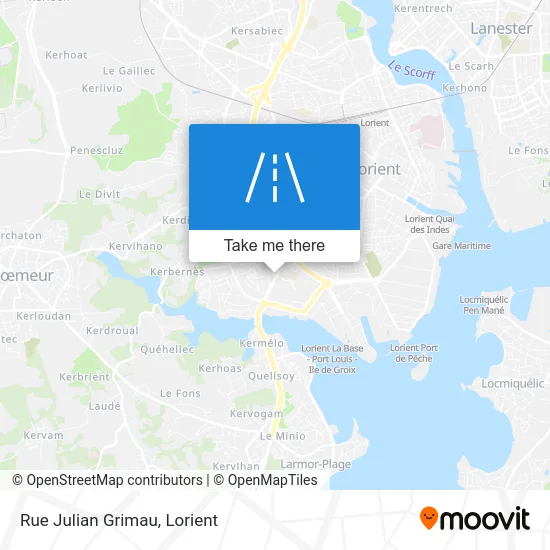 Rue Julian Grimau map