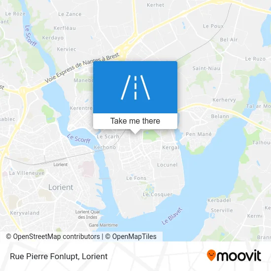 Rue Pierre Fonlupt map