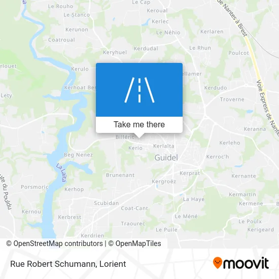Rue Robert Schumann map