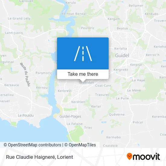 Rue Claudie Haigneré map